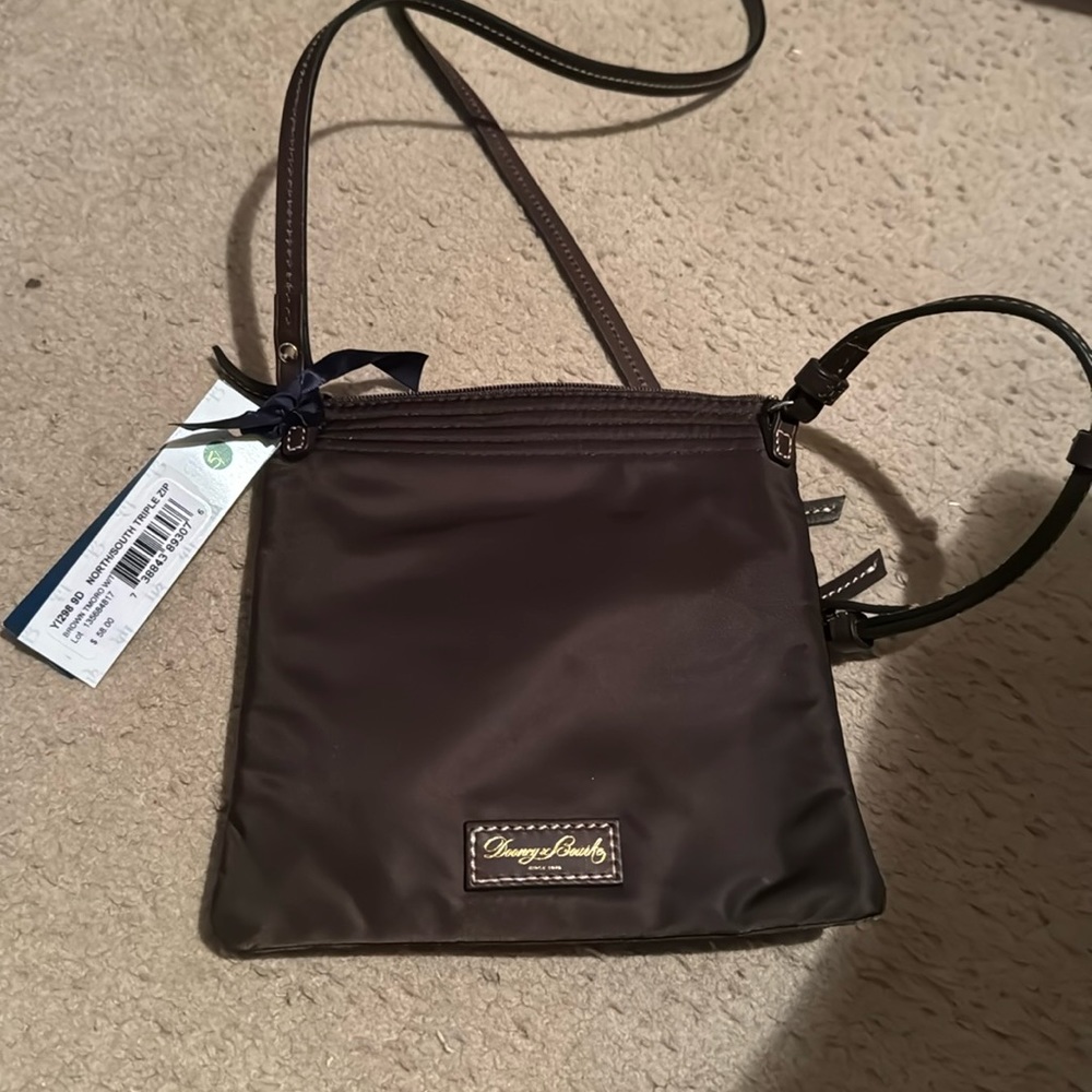 Dooney & Bourke Nylon North/South Triple Zip